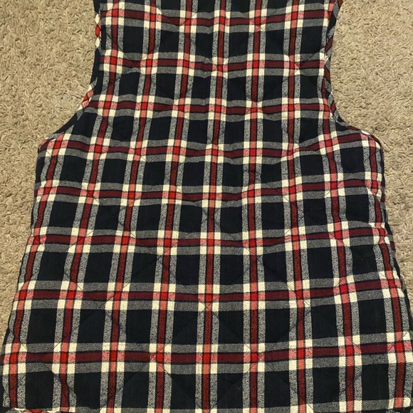 Plaid puffer vest - Picture 5 of 8